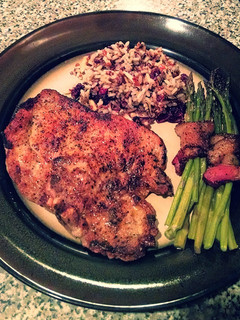 A picture of Pan Seared Pork Chops.