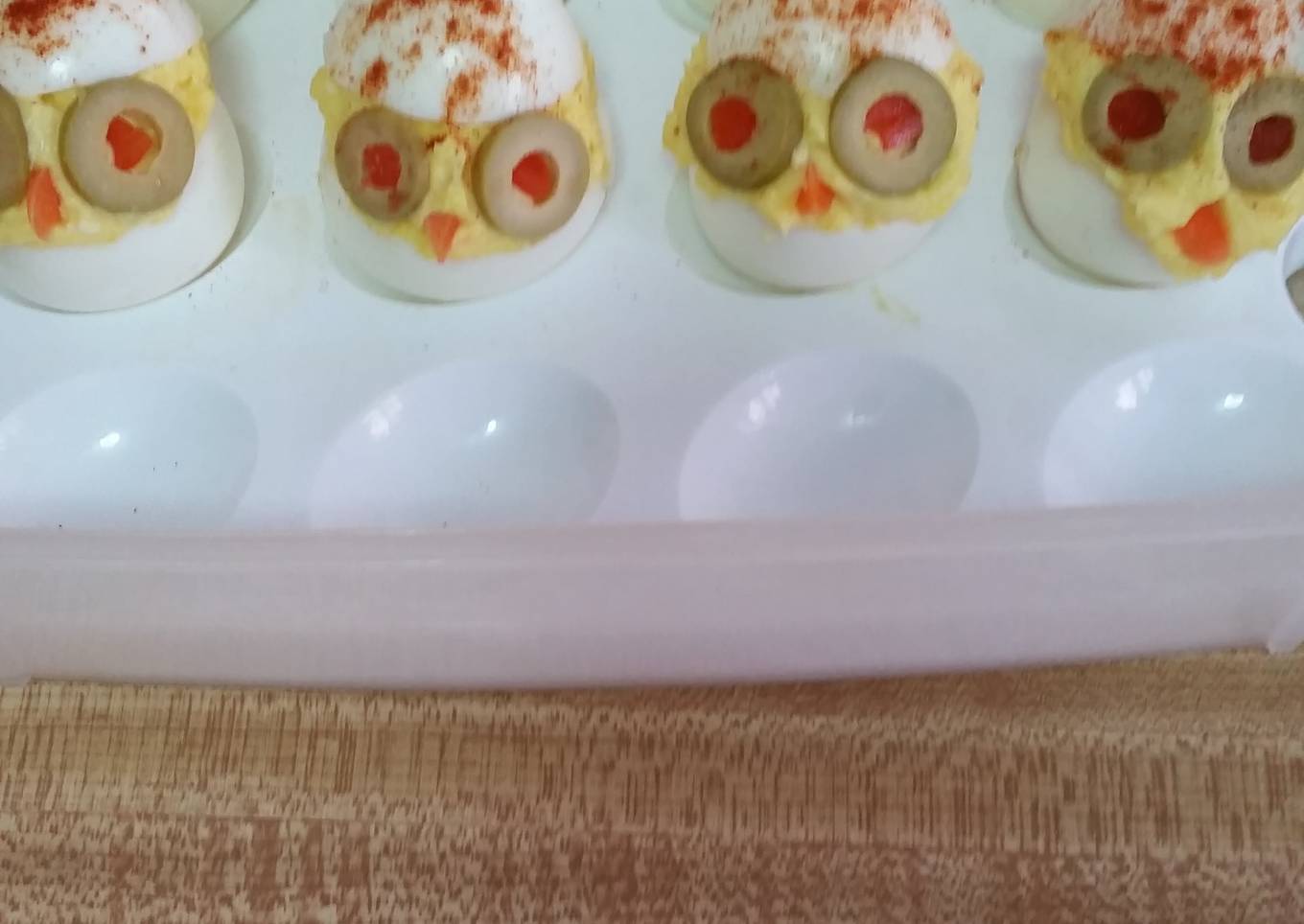 Lil chicks deviled eggs
