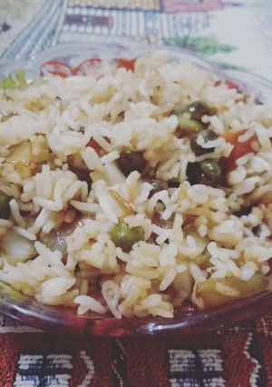 A picture of Fried rice 😋.