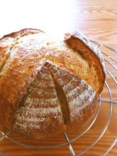 A picture of Soy Milk & Brown Sugar Syrup Pain de Campagne.