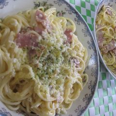 A picture of Easy Carbonara with Processed Cheese.