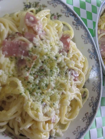 Recipe Easy Carbonara with Processed Cheese the So Delicious Really delicious