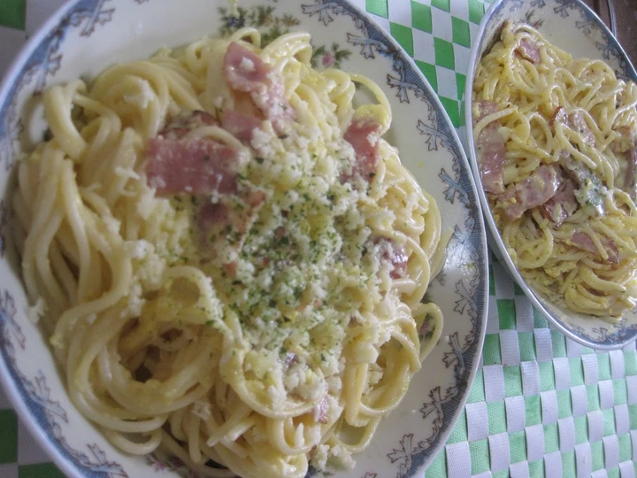 Recipe Easy Carbonara with Processed Cheese the So Delicious Really delicious