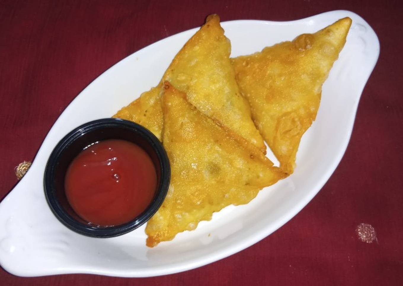 Pizza Pasta Samosa