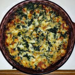 Spinach Quiche A picture of Spinach Quiche.