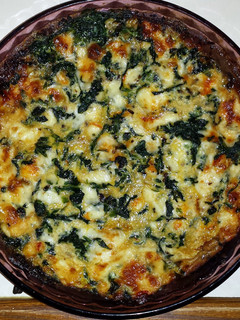 A picture of Spinach Quiche.