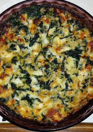 A picture of Spinach Quiche.