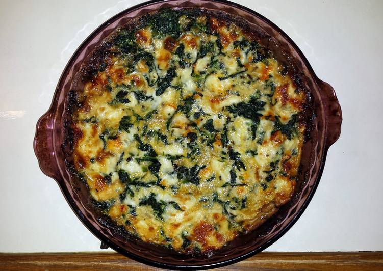 Steps to Cook Appetizing Spinach Quiche