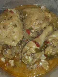 Una foto de Pollo a la cerveza