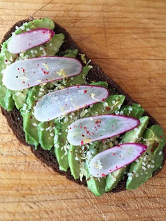 A picture of Avocado Toast.