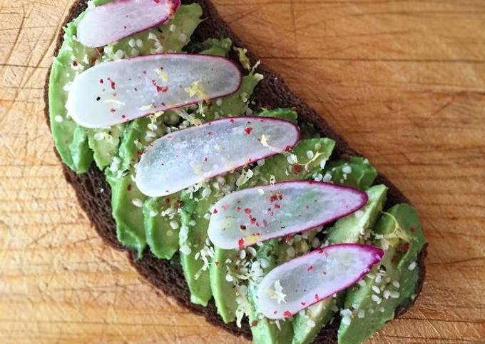 Recipe of Andrew Copley Avocado Toast