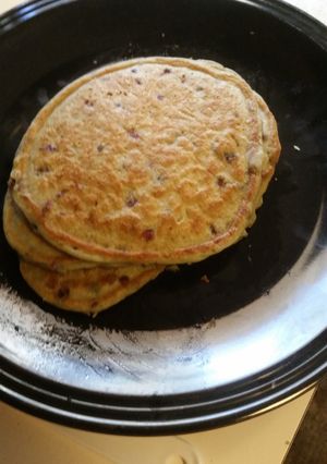 A picture of Gluten free berry pancakes.