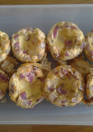 A picture of Egg muffins.