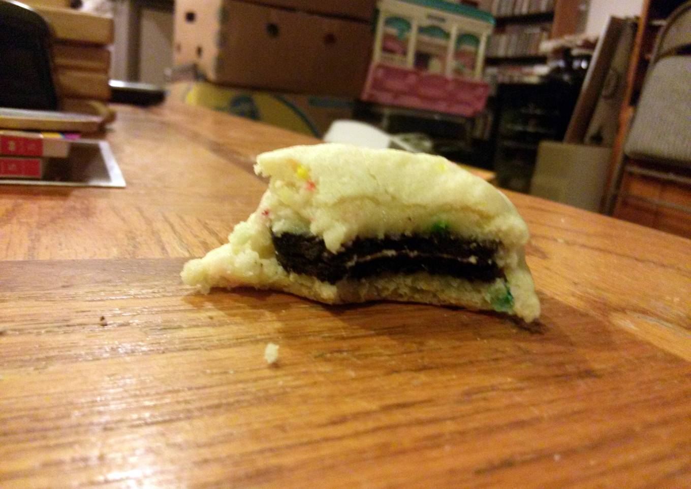 Oreo Cake Batter Cookies