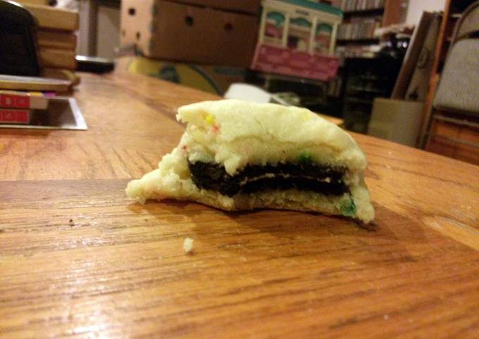 Oreo Cake Batter Cookies