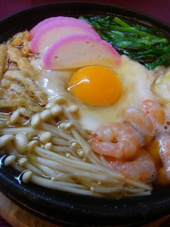 A picture of Hearty Udon Noodle Hot Pot.