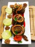 Yam kebabs