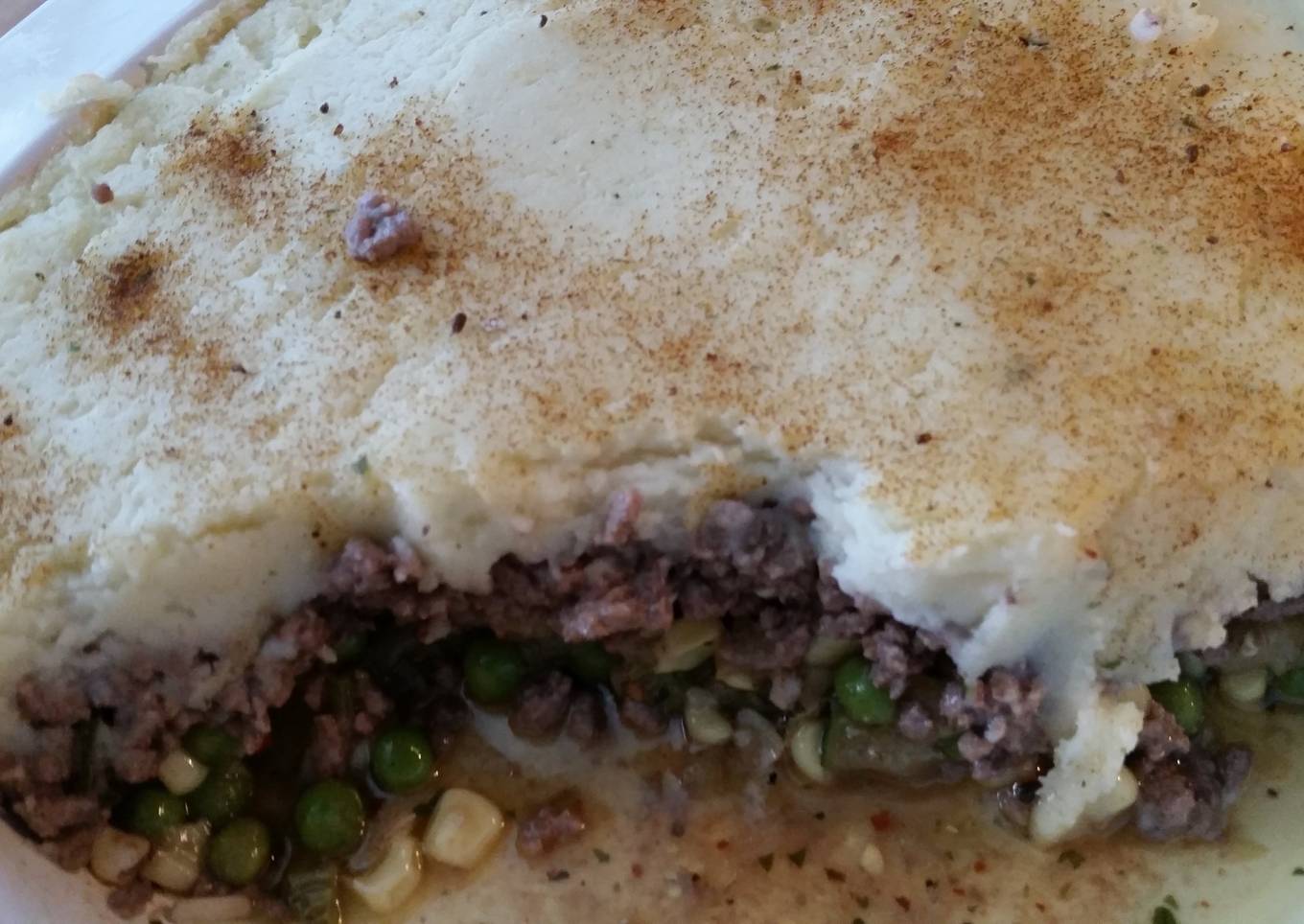 Quick Beef Shepherd Pie