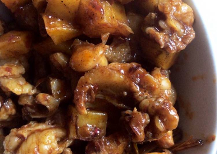 Sambal goreng tetelan sapi