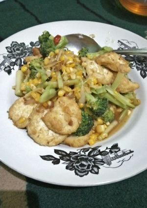 Foto resep Tumis brokoli tofu