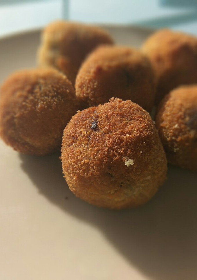 Una foto de Croquetas de morcilla