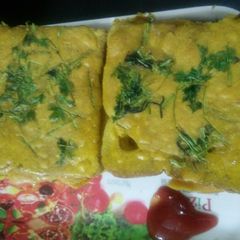 A picture of Microwave bread pakoda.