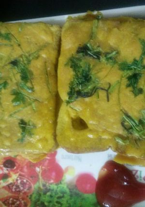 A picture of Microwave bread pakoda.