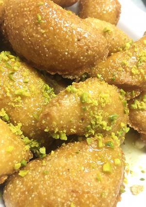 صورة لوصفة مثلثات السميد (سهله)
