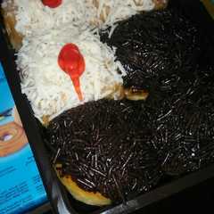 รูปของ Donat kentang aneka topping sekali proffing