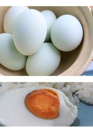 รูปของ ไข่เค็ม สูตรเค็มน้อยอร่อยนาน