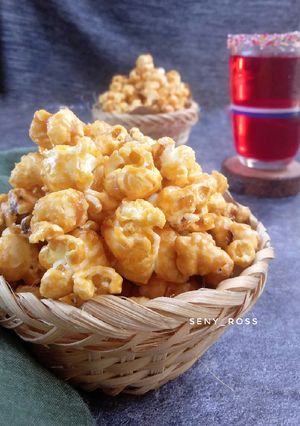 Foto resep Salted caramel popcorn ala bioskop