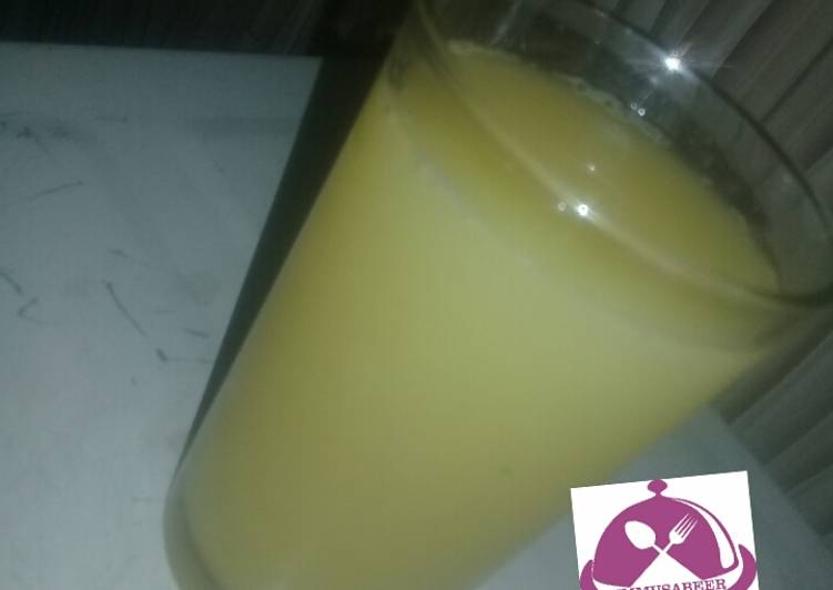Recipe of Homemade Fresh orange juice