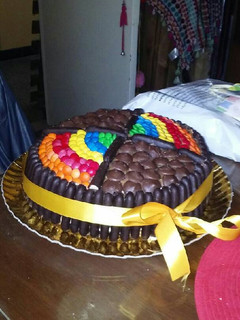 Una foto de Torta de cumpleaños decorada