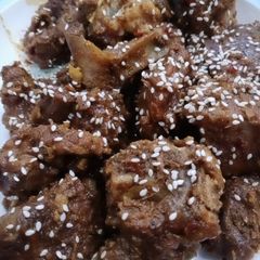 Beef steam roast A picture of Beef steam roast.
