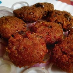 A picture of Fish Fritters/Bombay Duck Fish Pakora.
