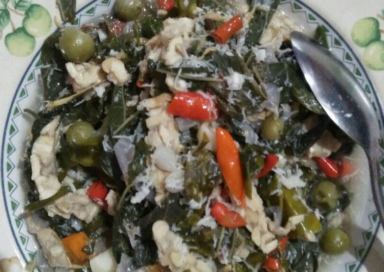 Resep Oblok oblok daun singkong yang Lezat