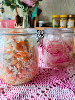 Foto resep Acar ala hokben (acar sayur dan bawang merah)