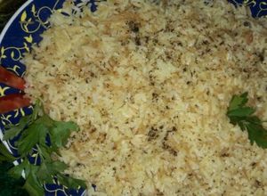 صورة لوصفة رز بشعرية 🍚
