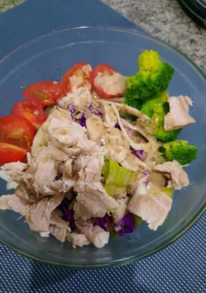 Foto resep TUNA SALAD (diet) praktis, no ribet dan enak 😄👍