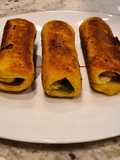 Canutillos de pan de molde rebozados