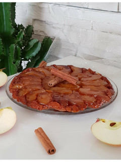 Une photo de Tarte tatin aux pommes rustique