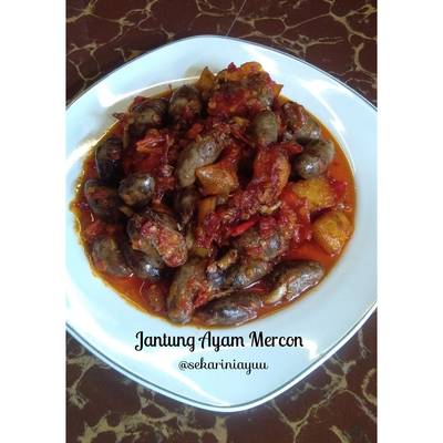 Resepi Jantung Ayam Mercon Pawtaste Com