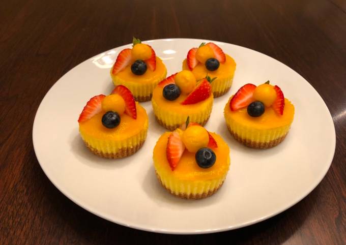 Step-by-Step Guide to Prepare Perfect Mini Mango Cheesecake