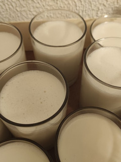 Una foto de Yogur de cabra y coco casero #mambo