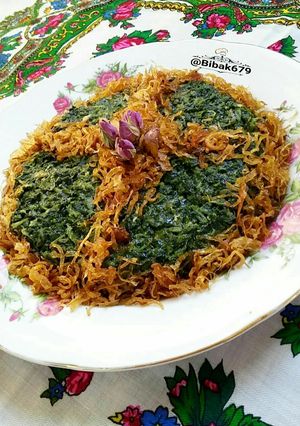 عکسی از دستور نرگسی اسفناج