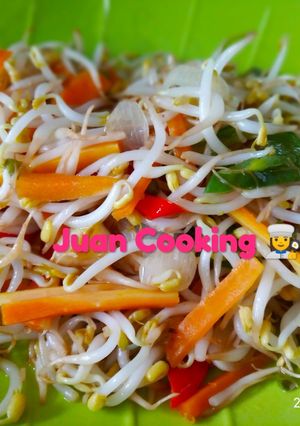 Foto resep Tumis tauge wortel