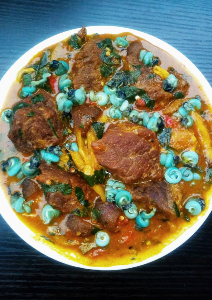 A picture of Ofo soup with perwikle.