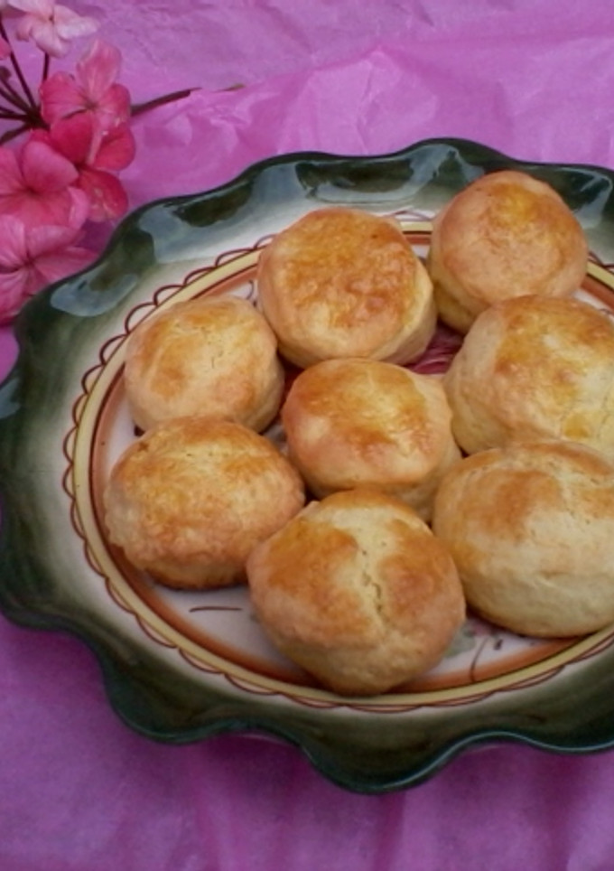 Una foto de Scones dulces -