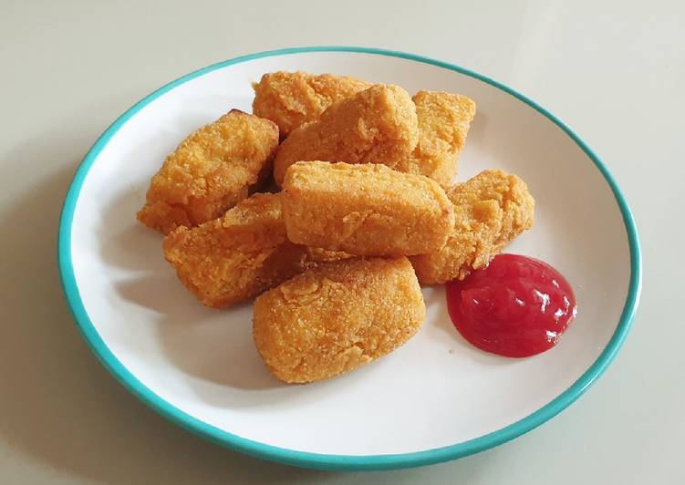 Nugett Ayam Keju Wortel