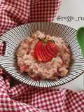 Risotto alle fragole rosè